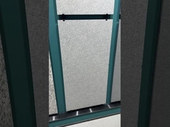 Lantai Porselen Kaca Beige Kuning Untuk Mandi Dekorasi Dinding Rustik Yang Elegan